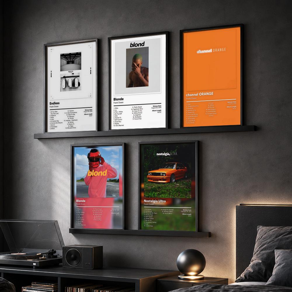 Interior Design Drawing - Постер на холсте F-Frank Ocean: музыкальная