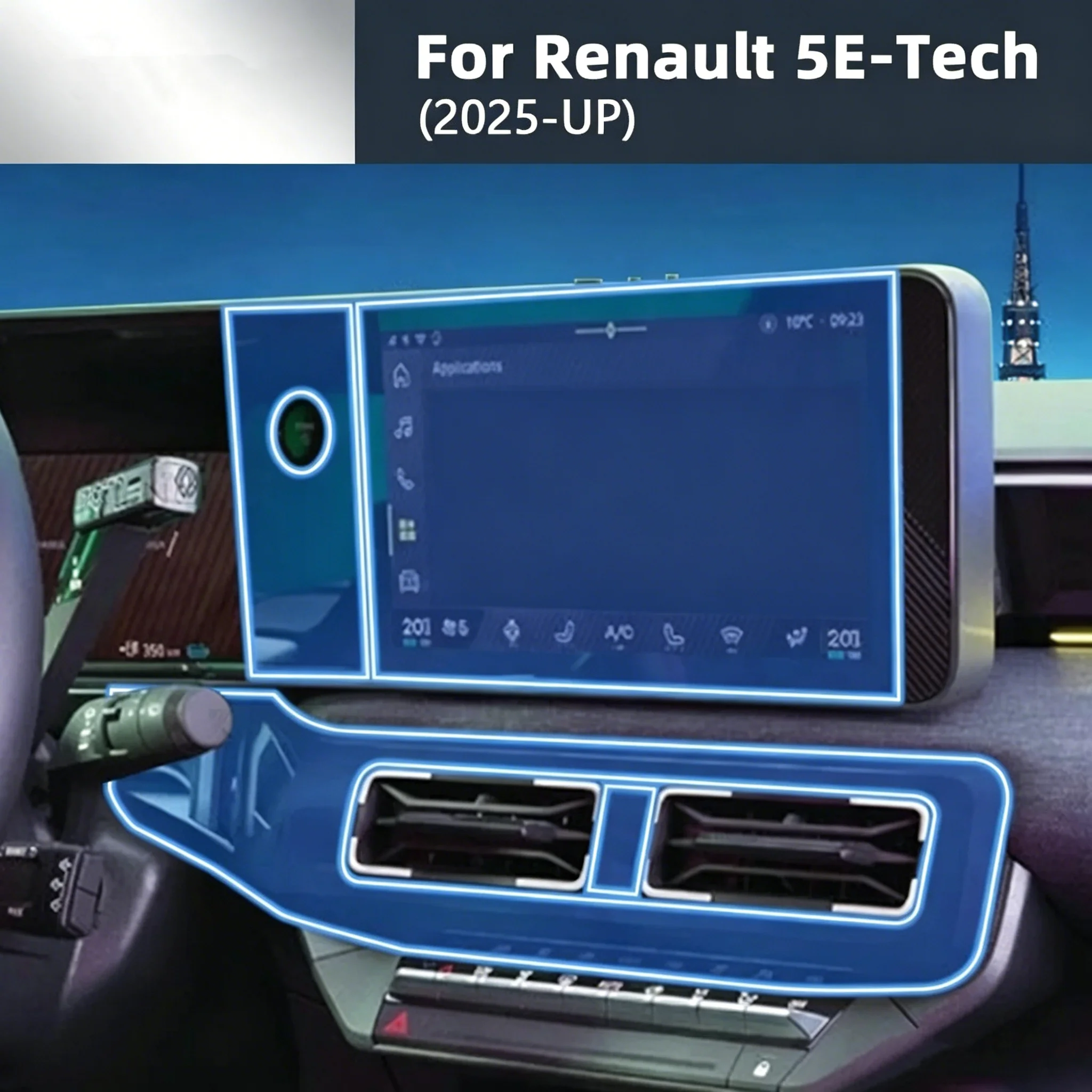 Для Renault 5 E-Tech 2025-2026 – обзор и цена Interior Design Tech