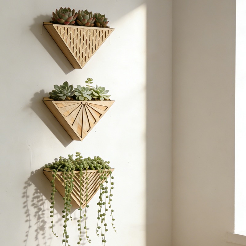 1 шт. Настенная полка-треуголь – обзор и цена Geometric Shelf Triangle